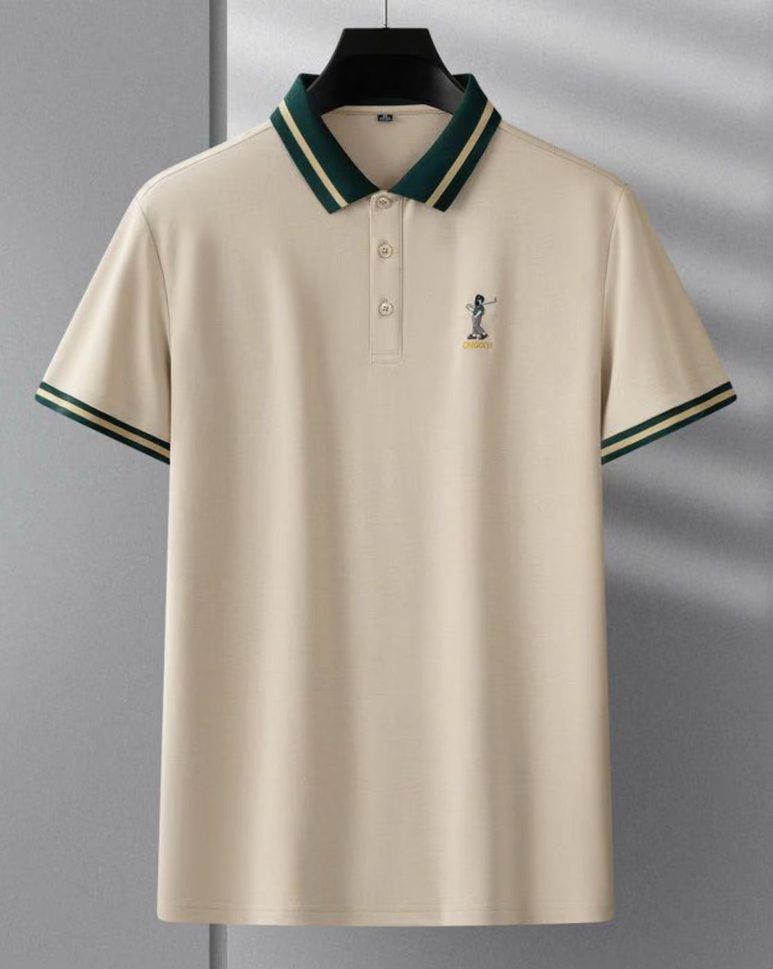 Contrast Trim Short Sleeve Polo Shirt
