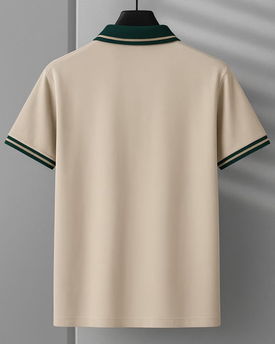 Contrast Trim Short Sleeve Polo Shirt