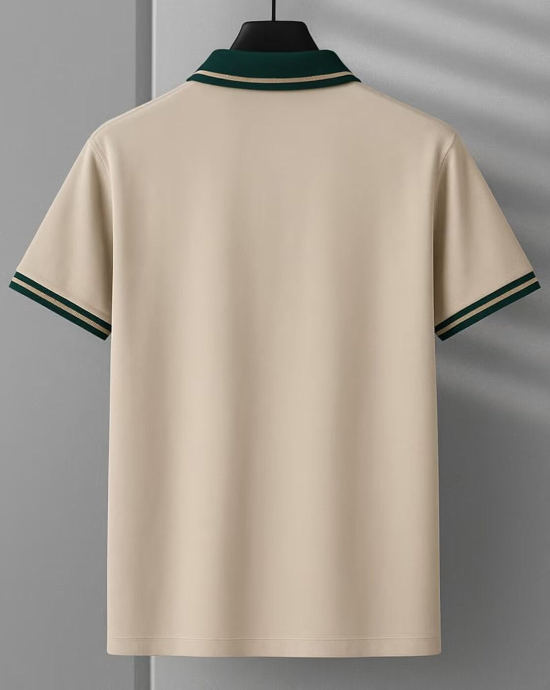 Contrast Trim Short Sleeve Polo Shirt