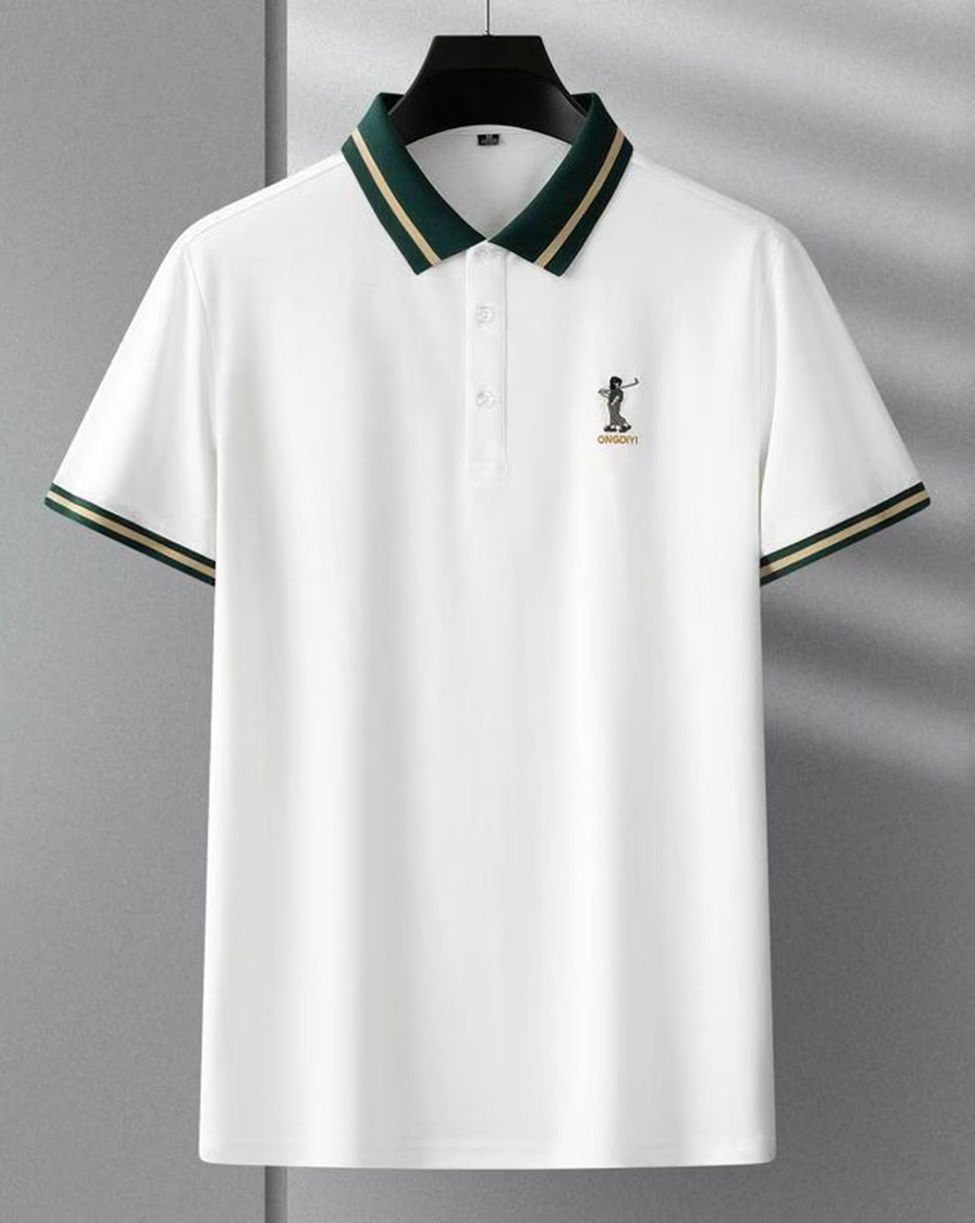 Contrast Trim Short Sleeve Polo Shirt