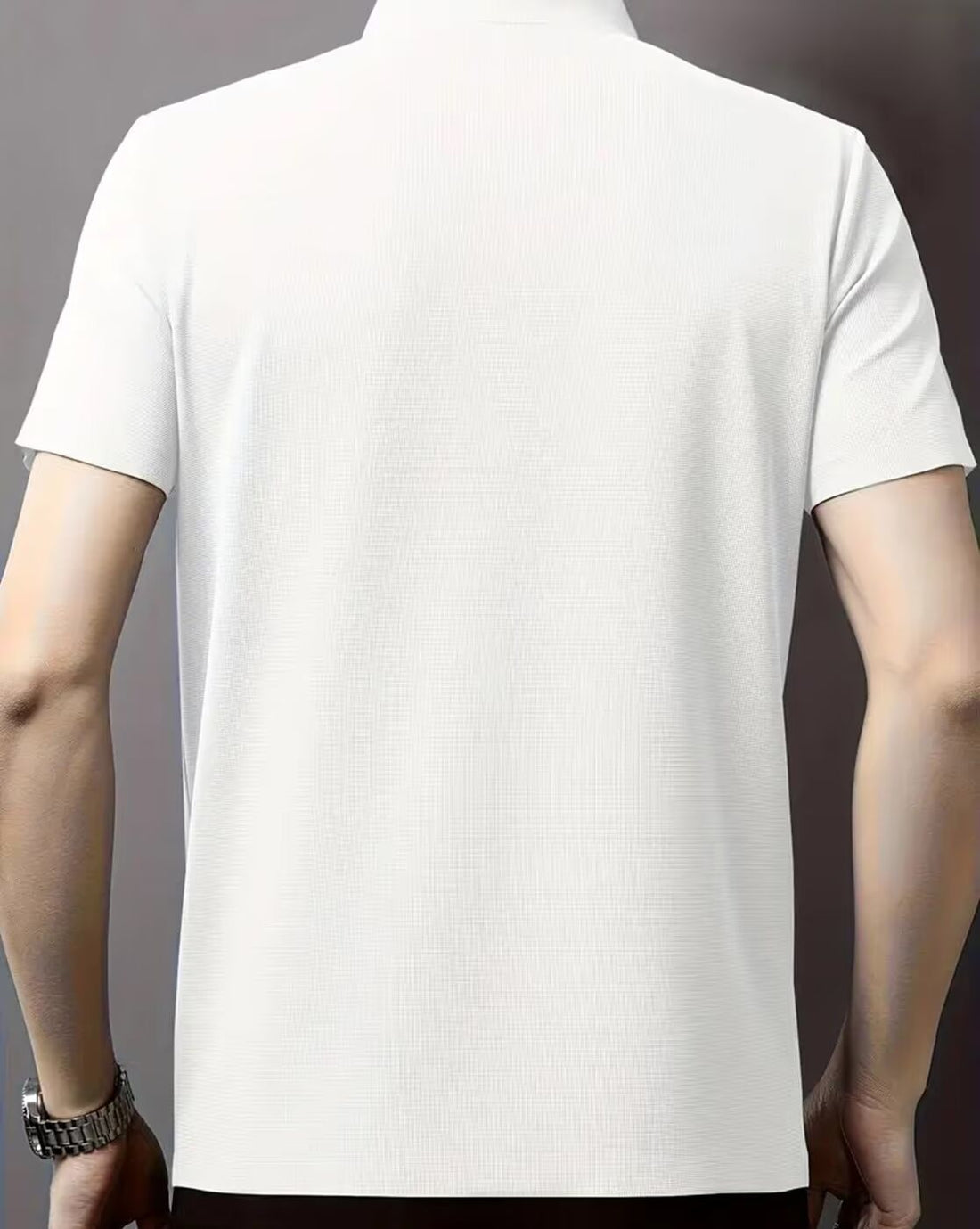 Short Sleeve Polo with Golden Rider Logo