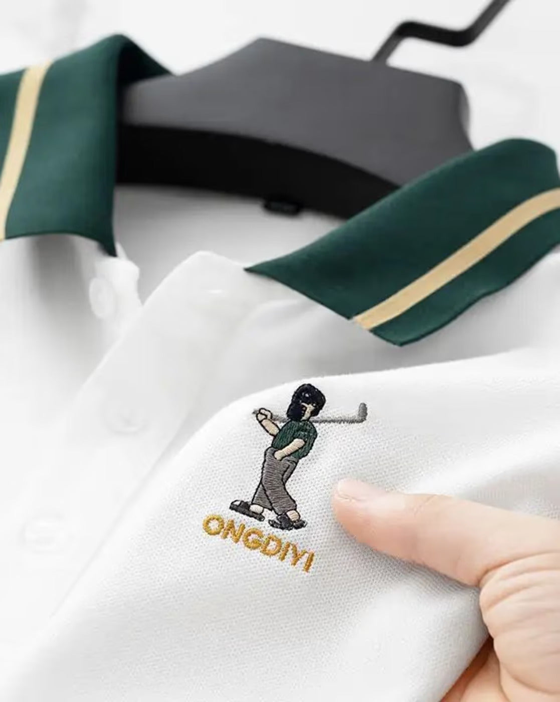 Contrast Trim Short Sleeve Polo Shirt